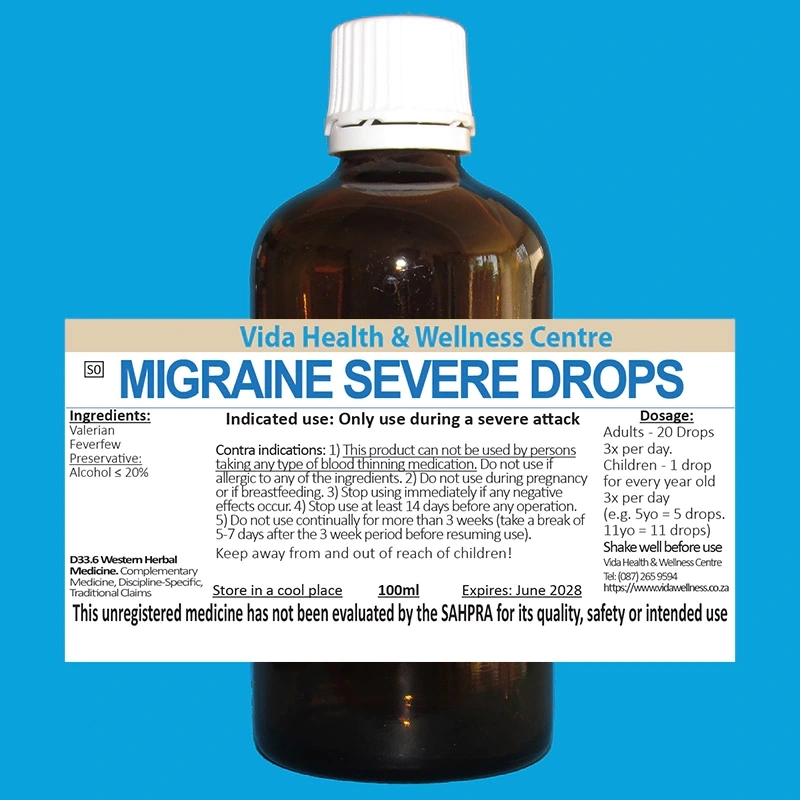 Migraine Severe Drops