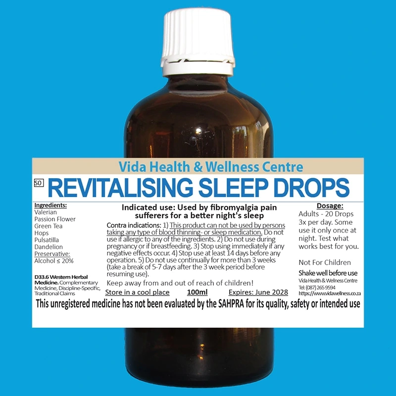 Revitalising Sleep Drops