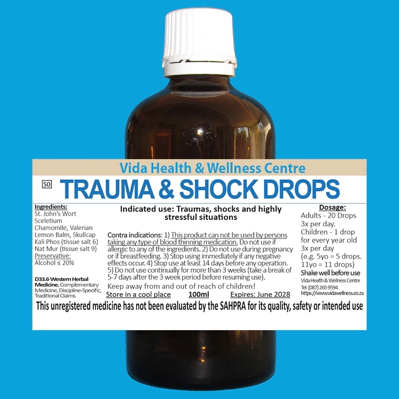 Trauma & Shock Drops